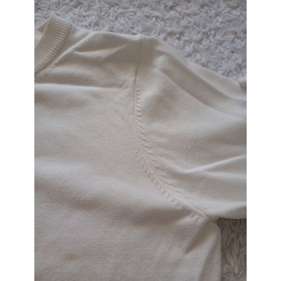 CIELO Off-ivory Women's Cardigan, Medium Pearl bottom - Picture 15 of 15